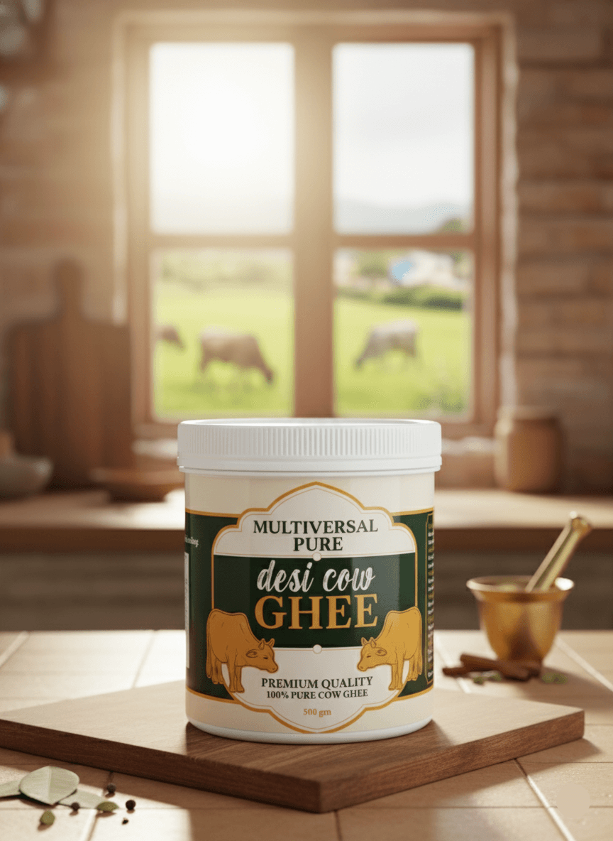 Multiversal Desi Ghee – 100% Pure, Organic & Traditional