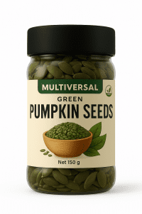 Buy Multiversal Green Pumpkin Seeds 150g – Organic, Raw, Keto-Friendly Superfood in Pakistan