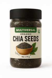 Multiversal Organic Chia Seeds – 100% Natural Superfood