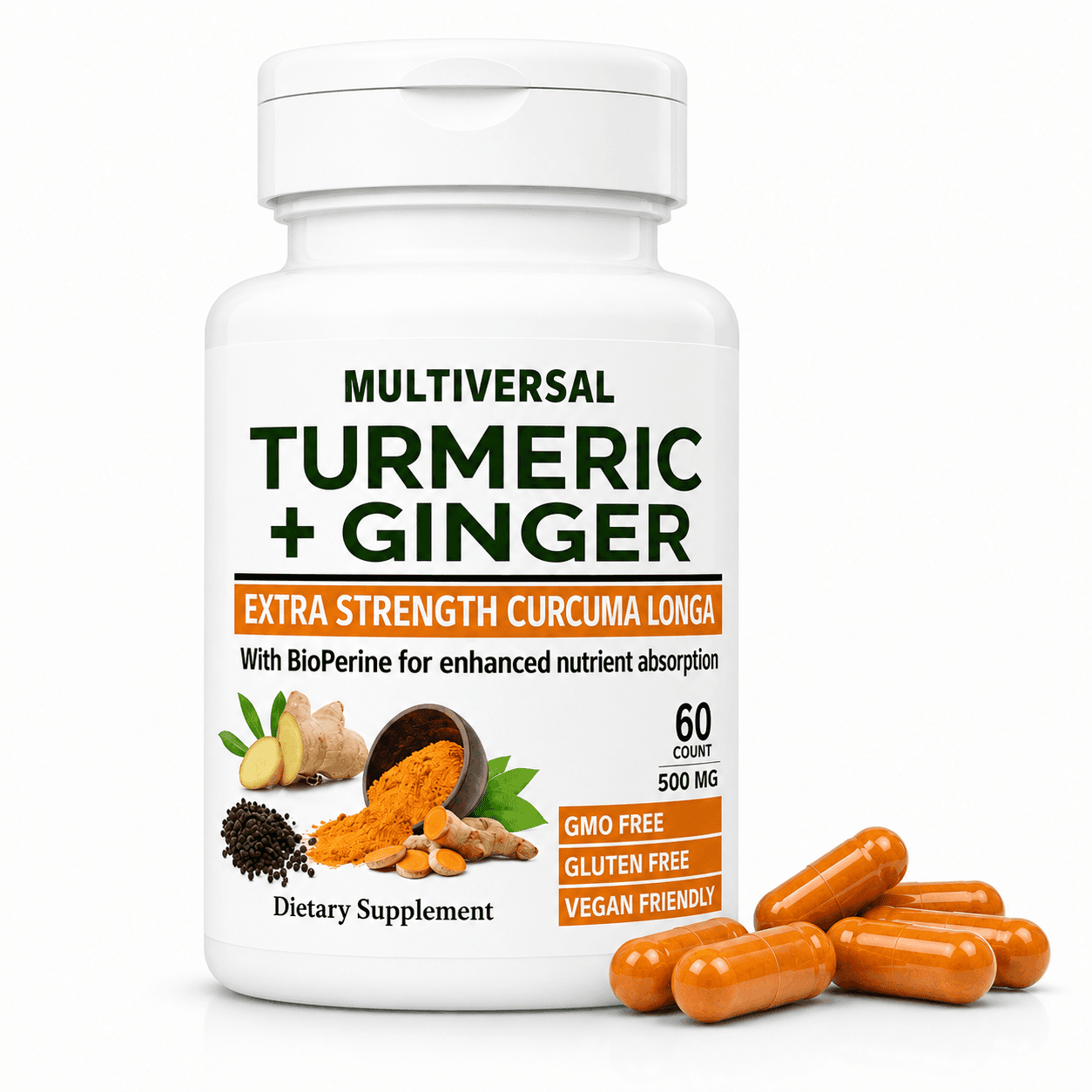 Turmeric & Ginger Capsules