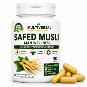 Multiversal Safed Musli Capsules 500gm-60 Capsules