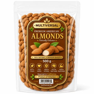 Multiversal Pure American Almonds (Badam)