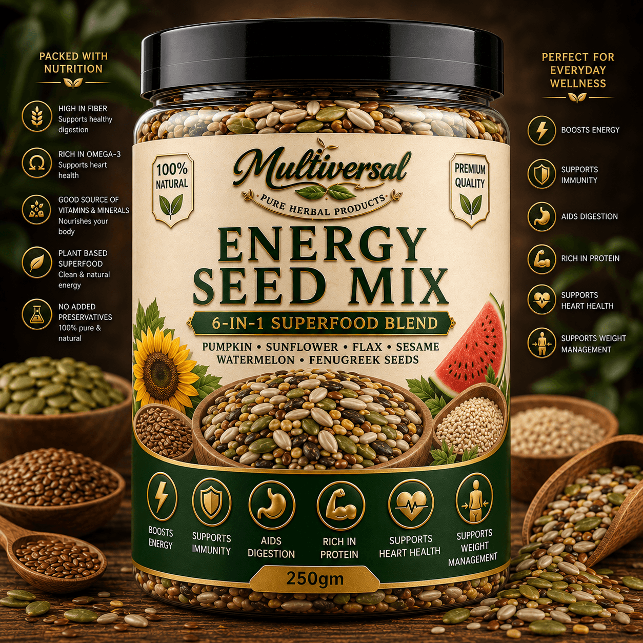 Multiversal Energy Seed Mix