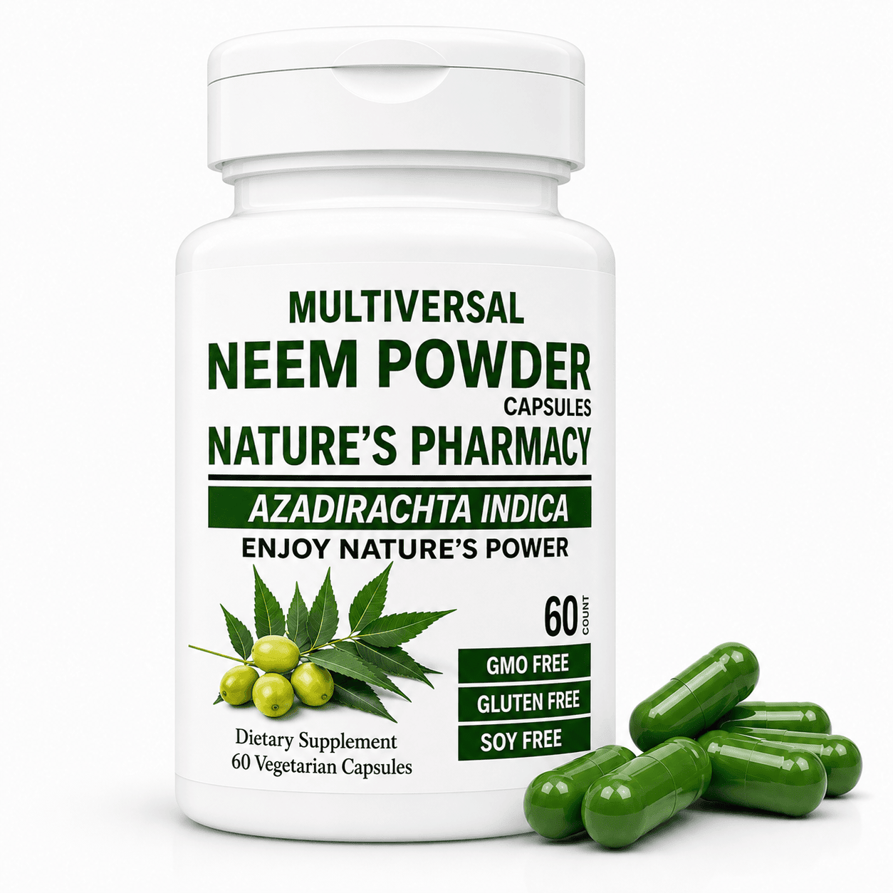 Neem Capsules Multiversal Pure