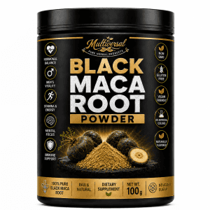 Multiversal Pure Black Maca Root Powder