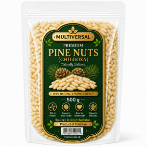 Chilgoza Pine Nuts – Premium Pakistani Dry Fruit from Gilgit-Baltistan | Multiversal Pure