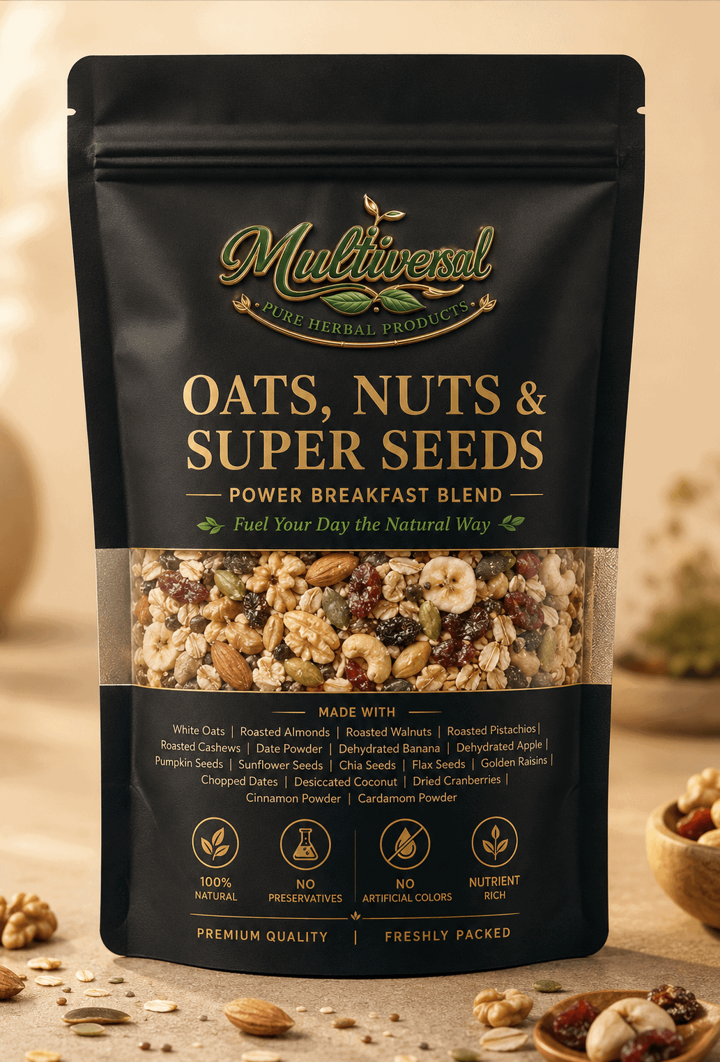 Oats With Nuts Multiversal Pure