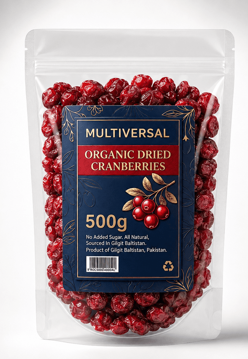 Premium Dried Cranberries in Pakistan – Multiversal Pure خشک کرین بیری